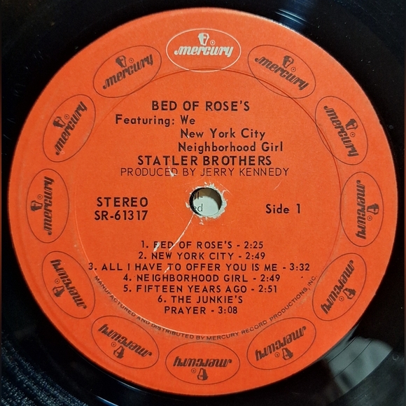 THE STATLER BROTHERS LP vinyl - Picture 4 of 6